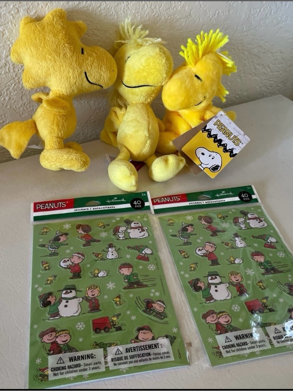 Peanuts&friends plush/stickers